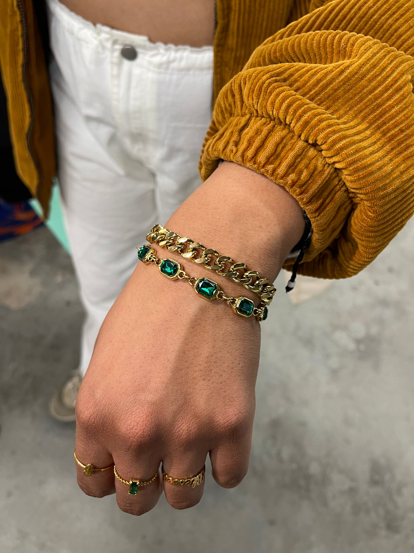 Razor Leaf Duo Bracelet