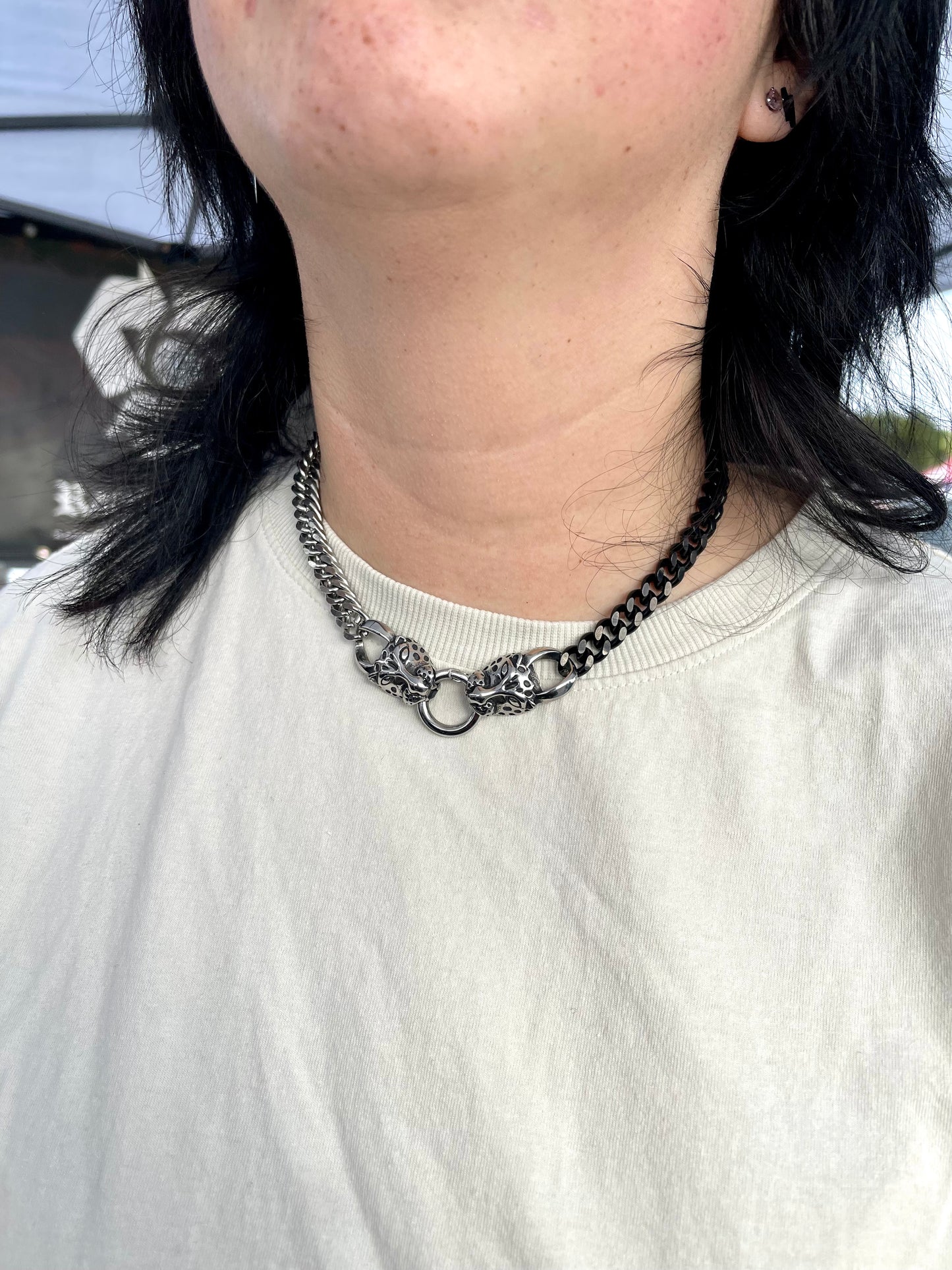 Half Leopards Necklace