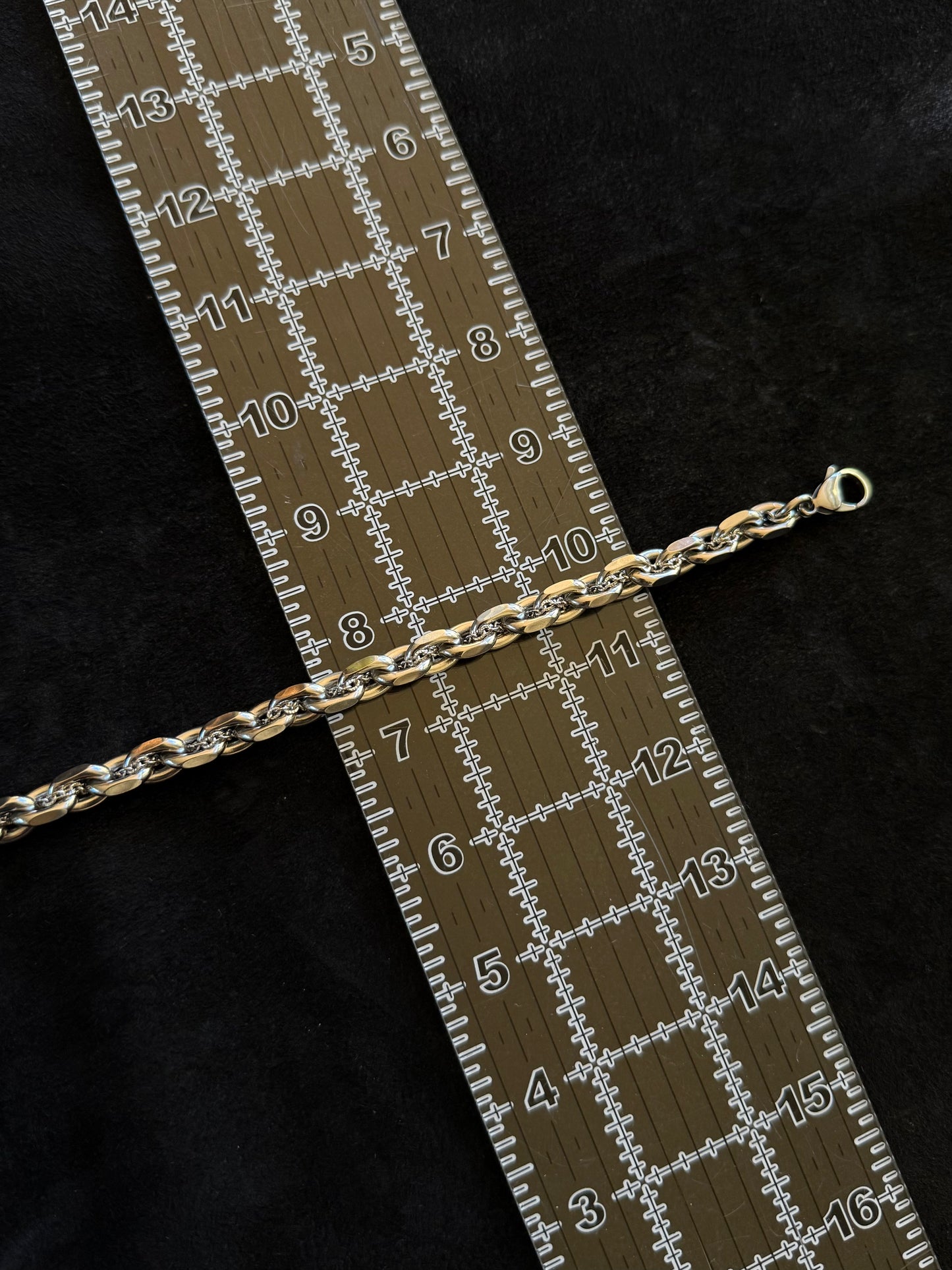 Silver Snake Scales Bracelet