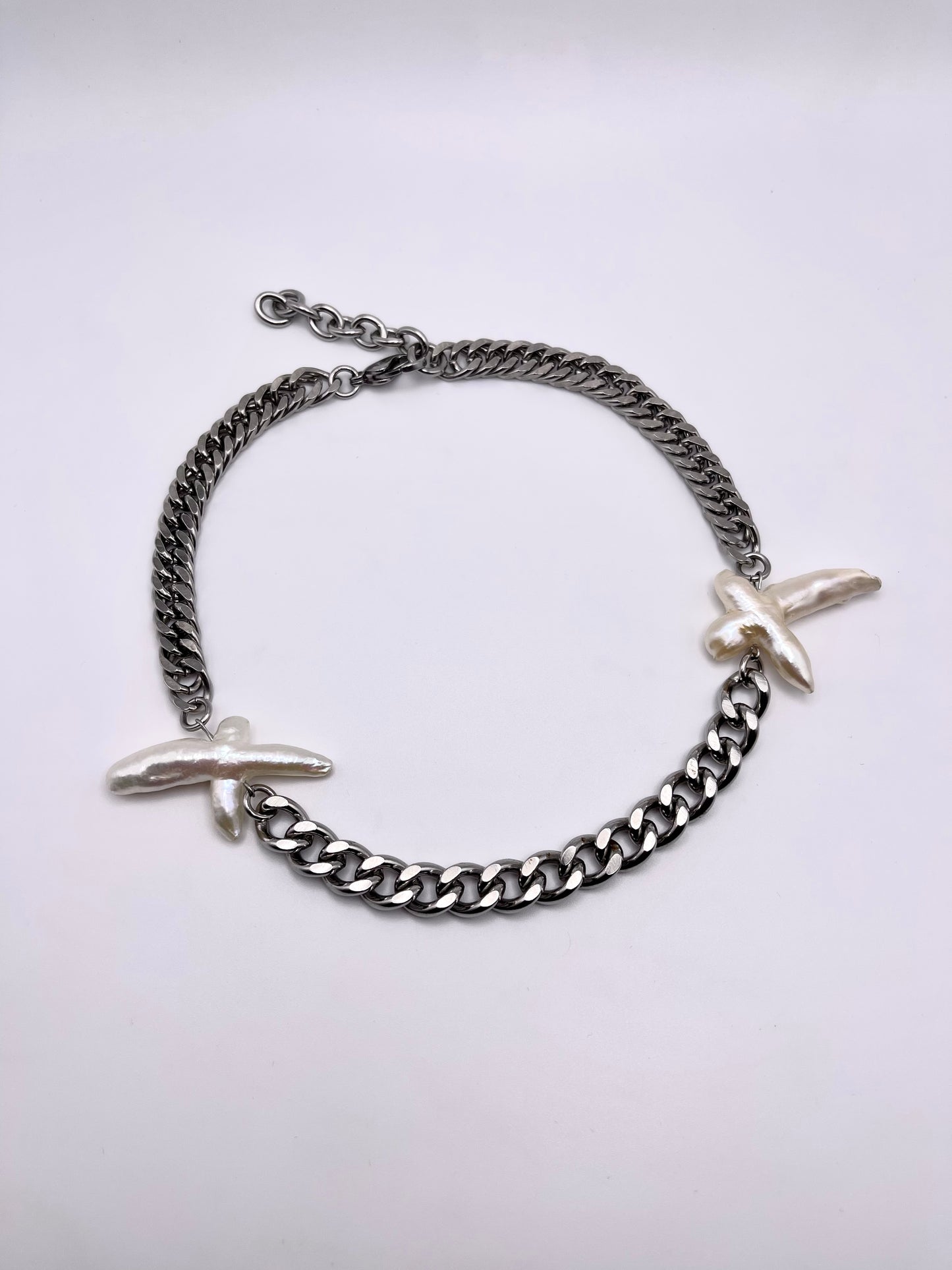 X Pearl Necklace 02