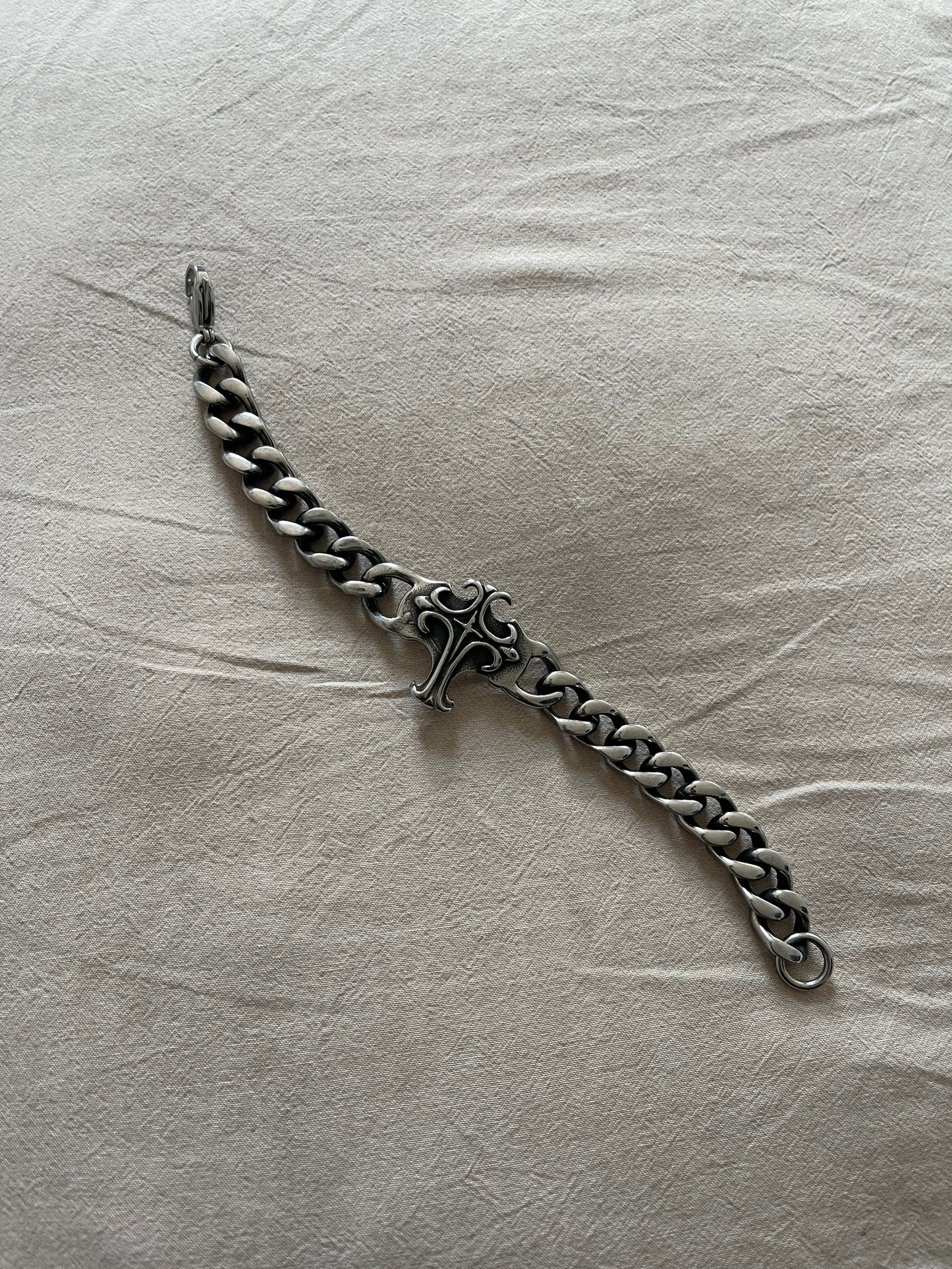 Gunmetal Buck Bracelet