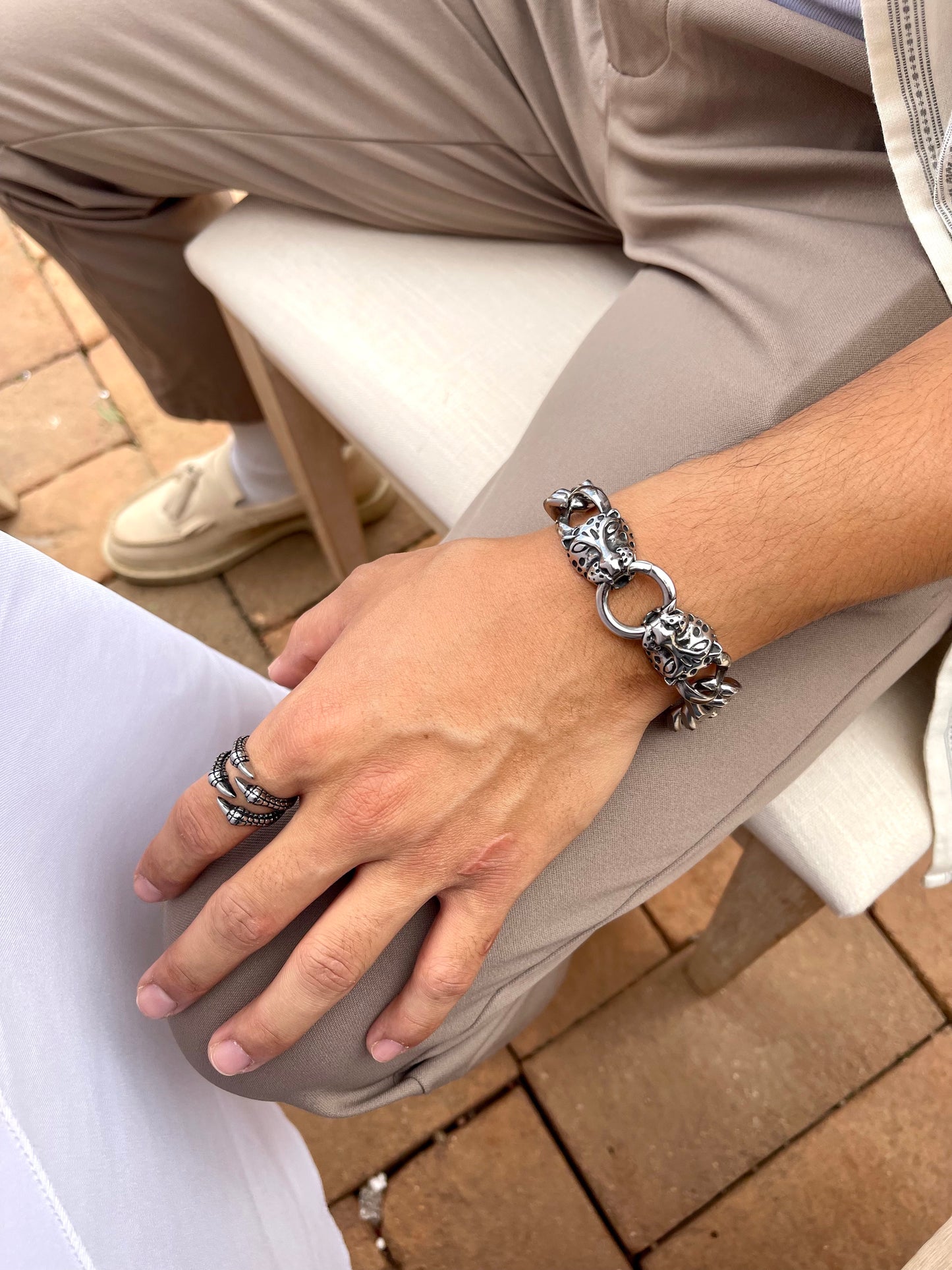 OG Cuban Bracelet - Leopards