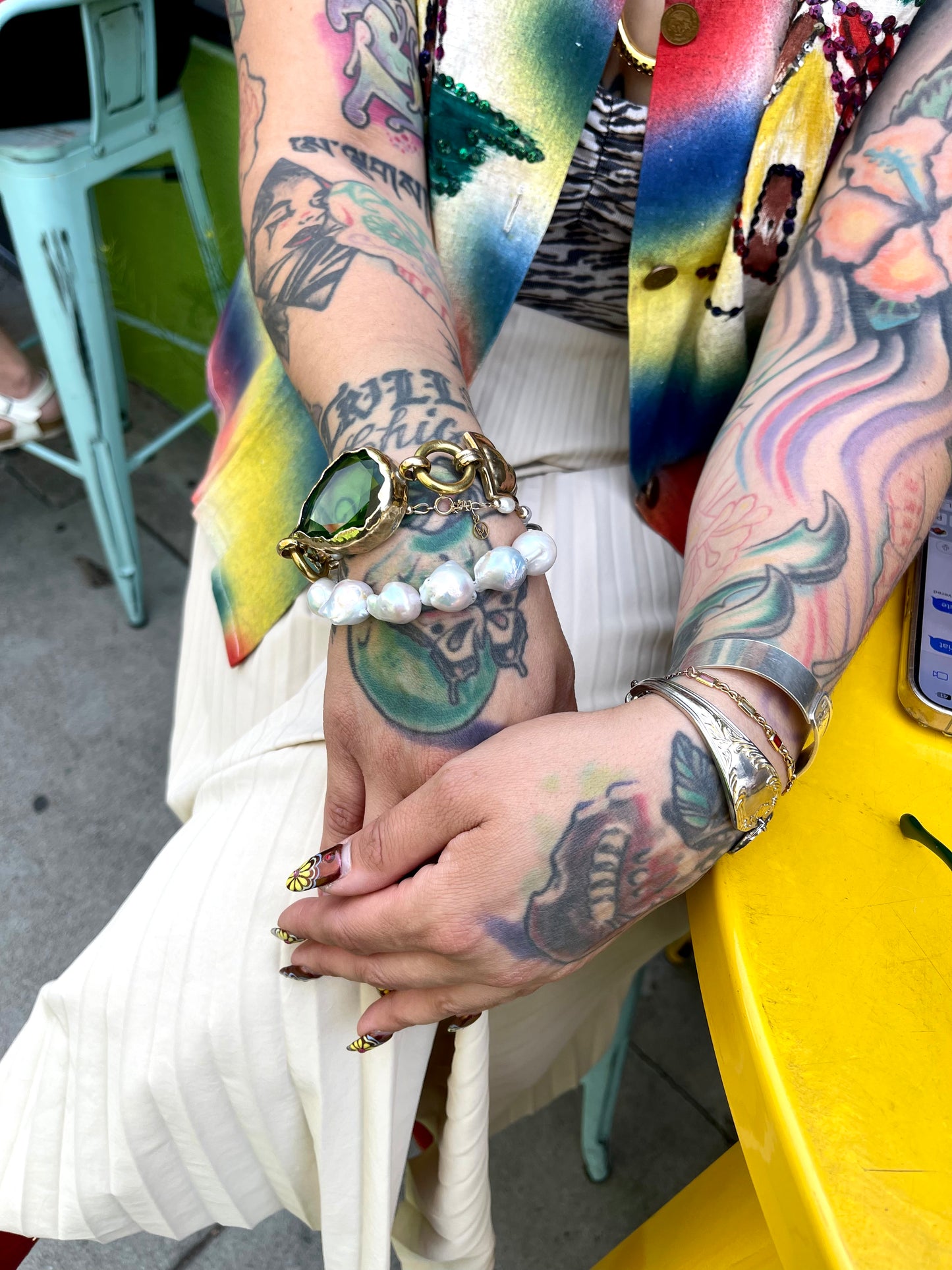 Jumbo Pearl Bracelet