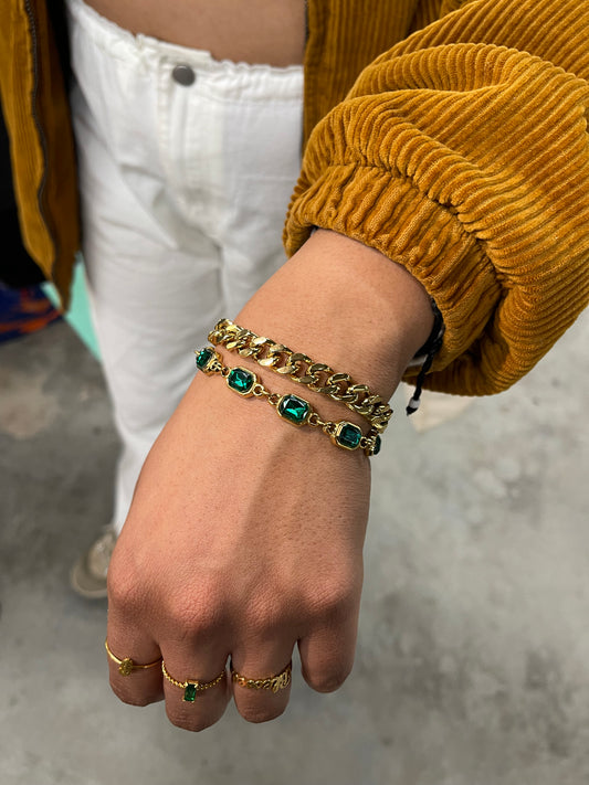 Razor Leaf Duo Bracelet