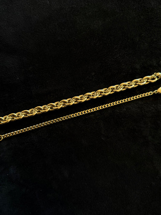 Golden Snake Scales Bracelet