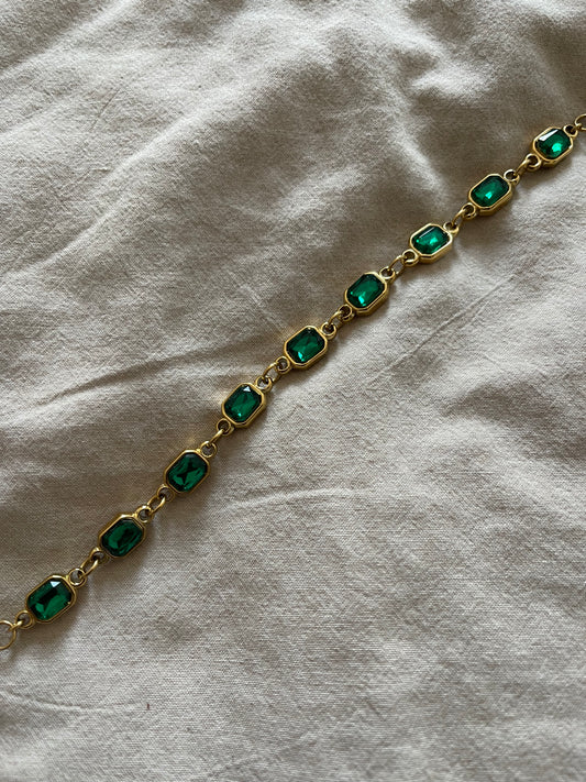 Rare Emerald Bracelet