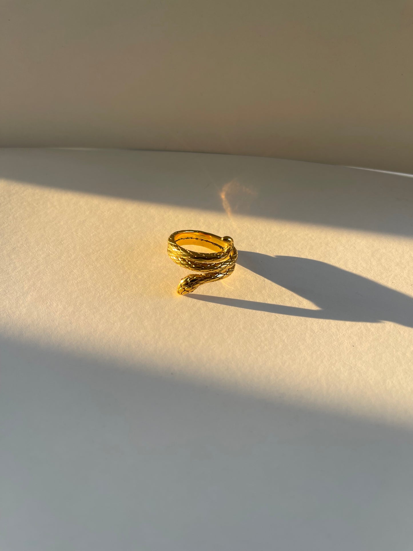 Gold Snake Ring