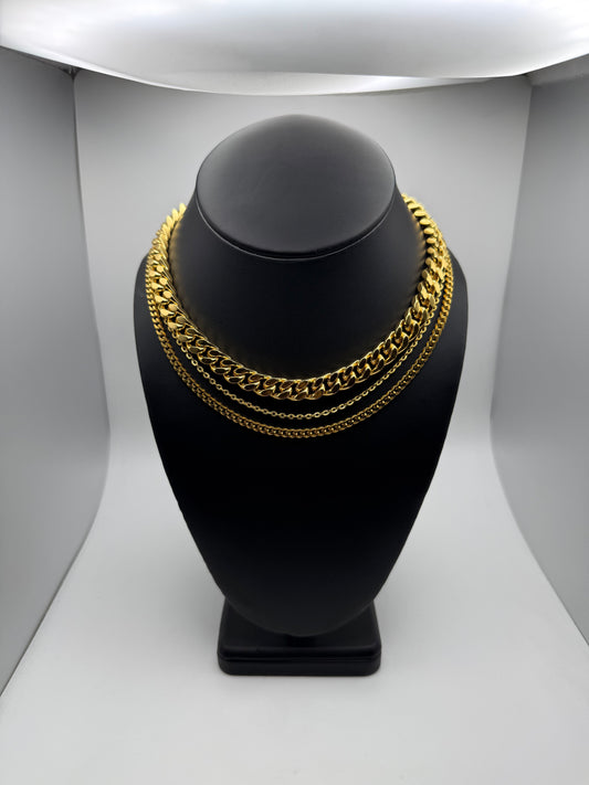 Miami Vice Stack Necklace