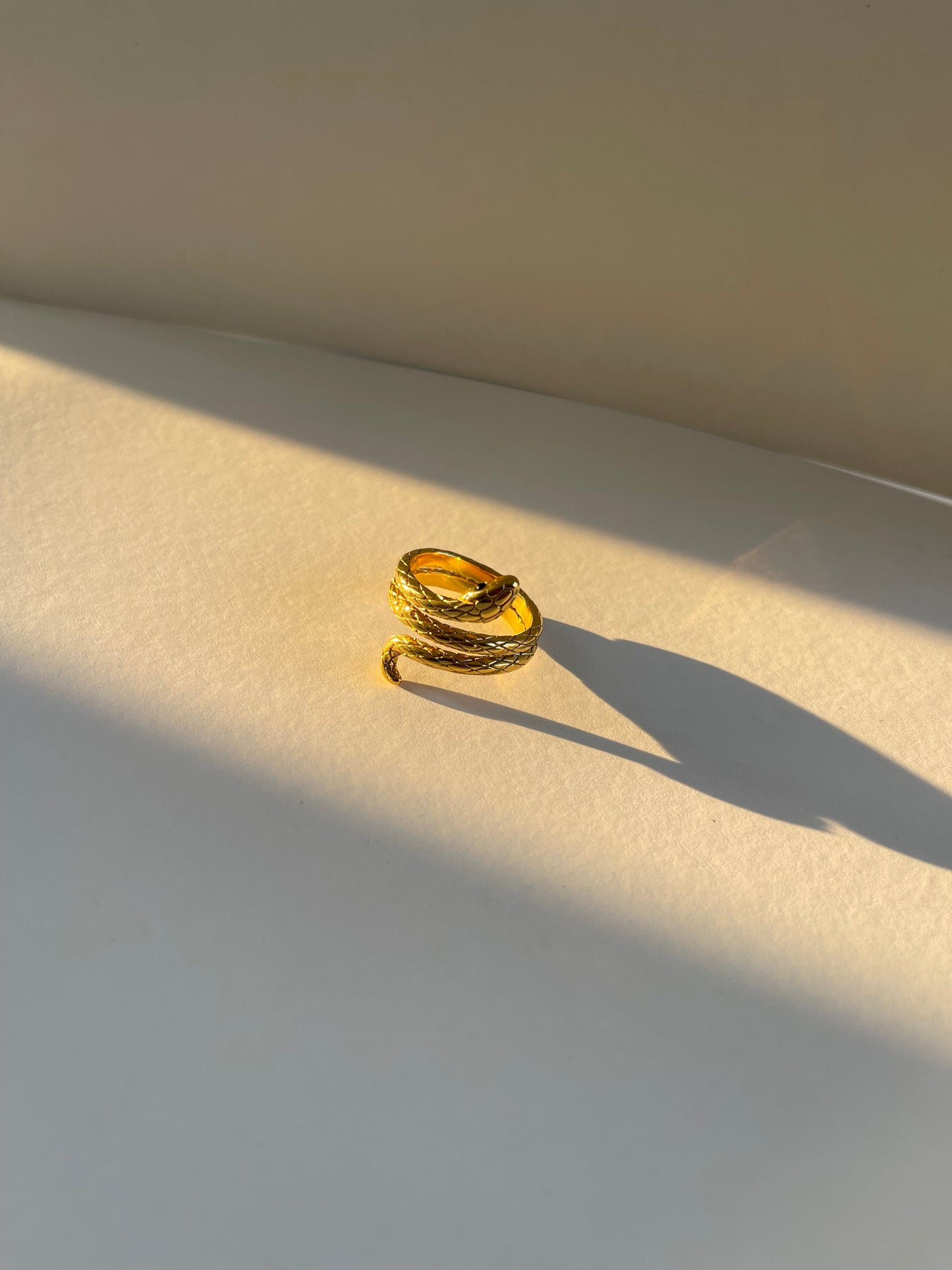 Gold Snake Ring