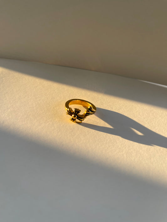 GoldbutChrome Ring