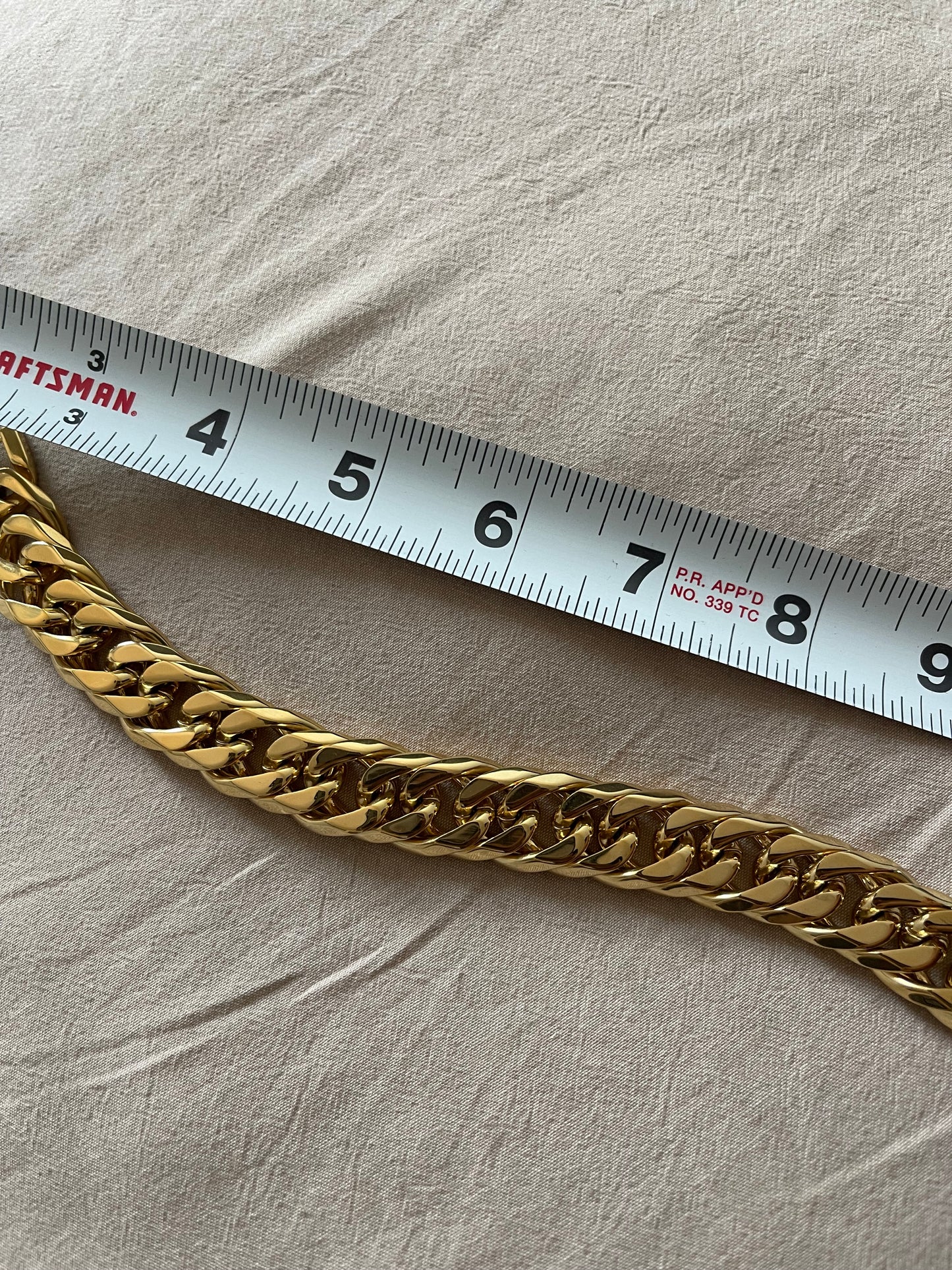 Lean Back XL Gold Bracelet