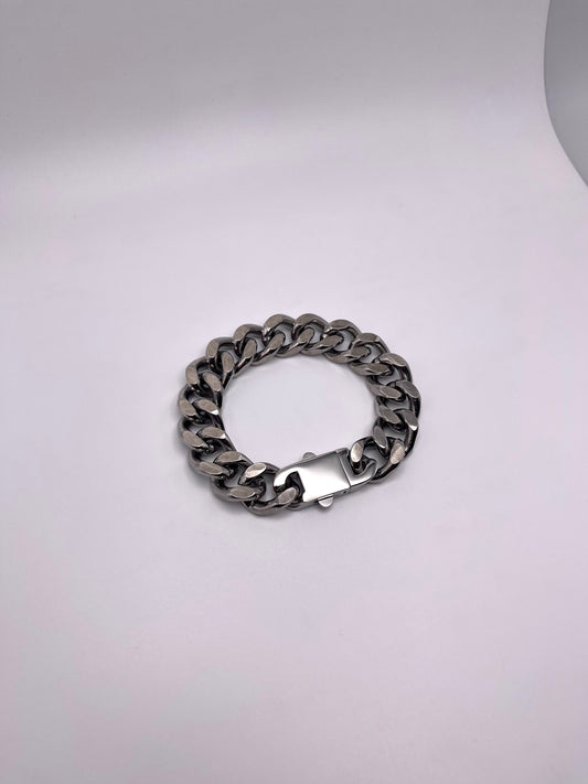 Big Cuban Bracelet - Silver