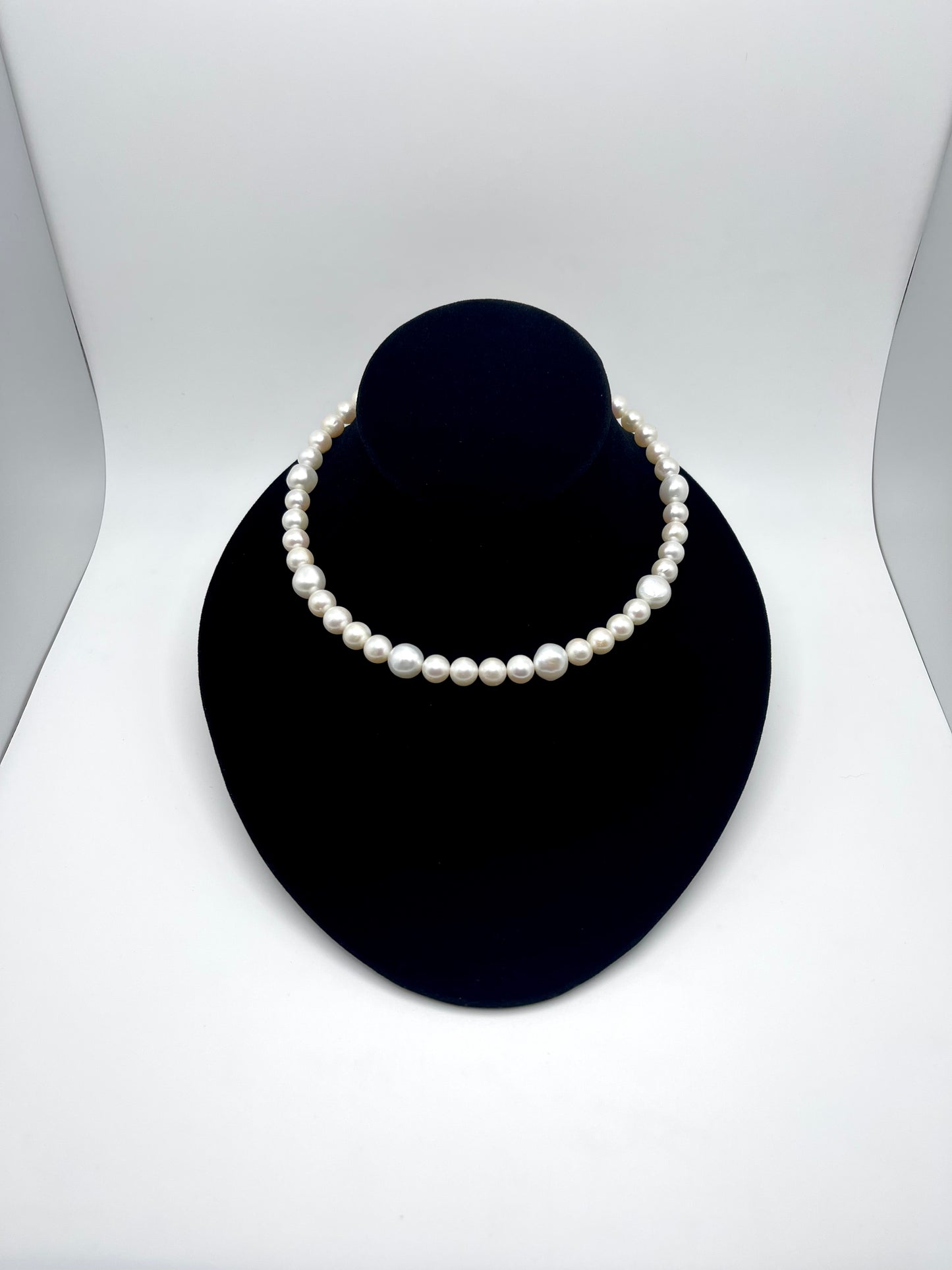 'Perfect' Mixed Pearl Necklace